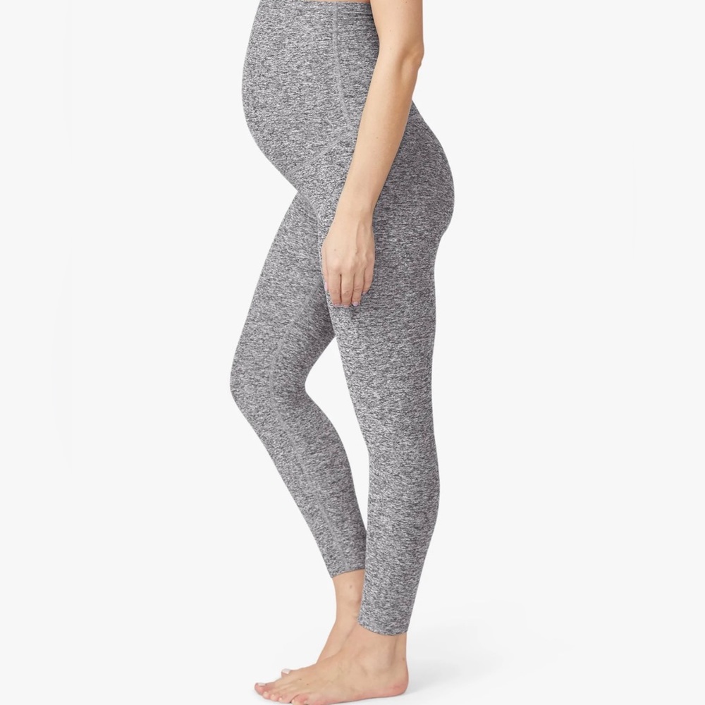 EUC Spacedye Love the Bump Midi Maternity Legging (XS)